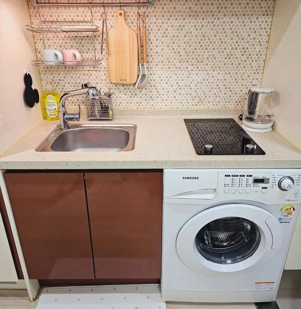 Apartment Incheon City Hall Station Full Option Lovely House